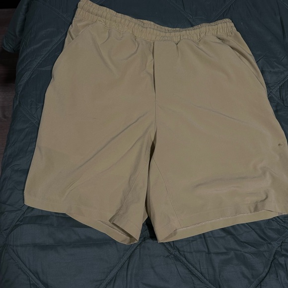 Lululemon yellow shorts - Picture 1 of 2